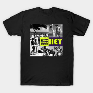 SpinSpinBunny Single 'HEY' Artwork T-Shirt